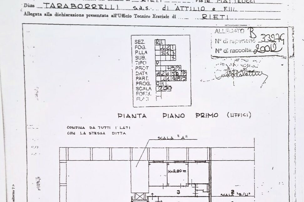 planimetria catastale